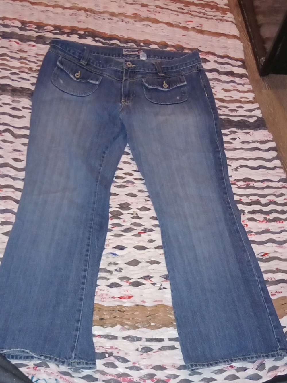 Old Navy Ultra Low Waist Women’s Blue Denim Jeans - Classic